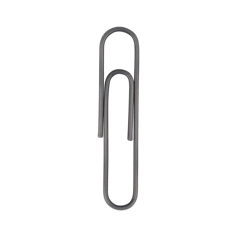 JAM PAPER Colorful Jumbo Paper Clips - Large 2 Inch - Gray Paperclips - 75/Pack - Image 3